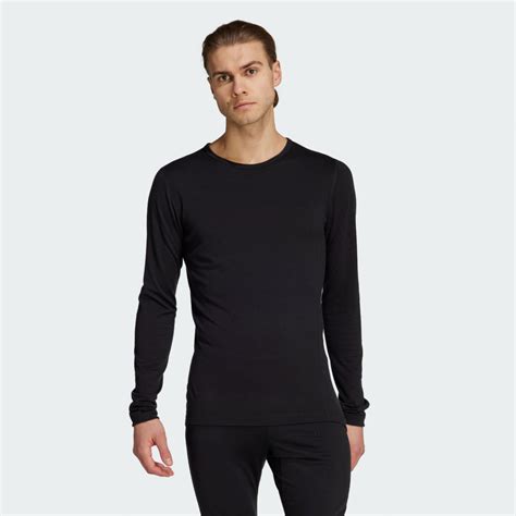 adidas shirt gridded layer für herren|XPERIOR MERINO 200 BASELAYER T.